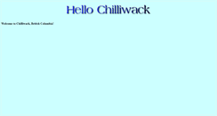 Desktop Screenshot of hellochilliwack.com